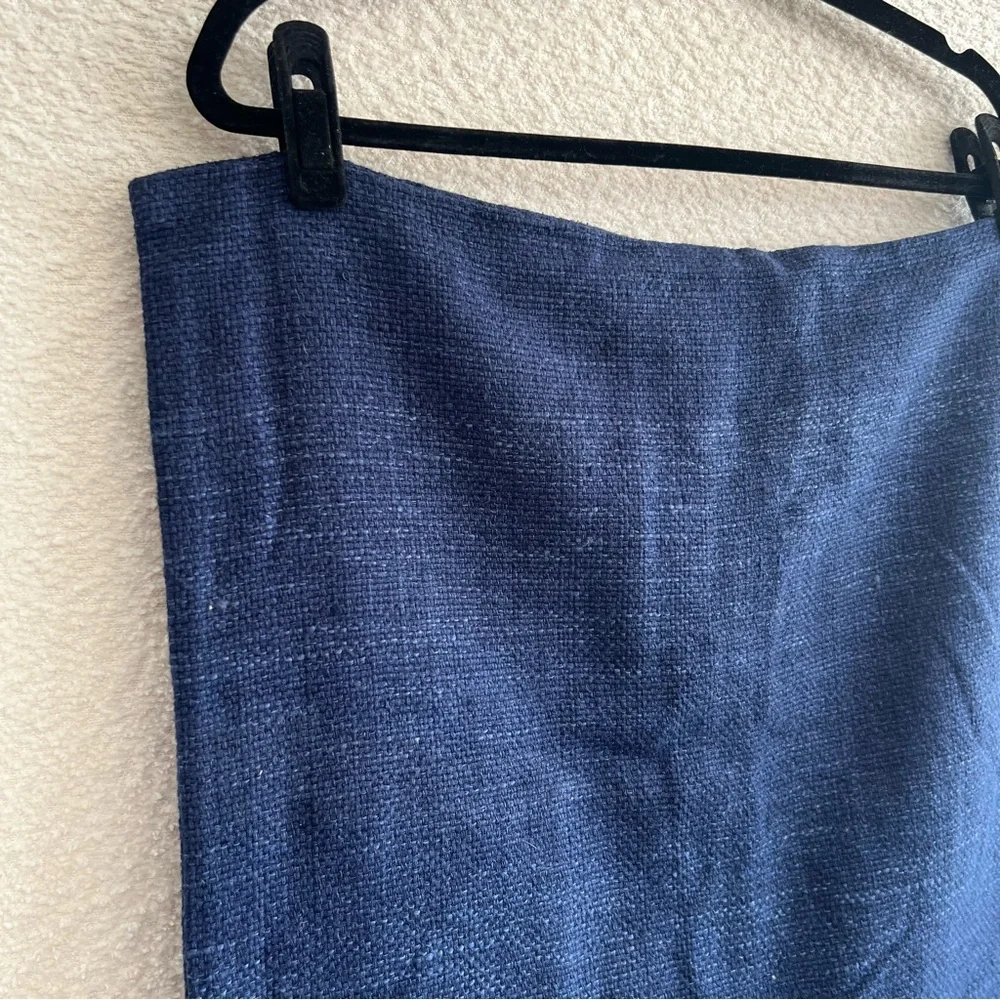 West‎ Elm NWT Silk Cotton Buttons Navy Blue Nightshade Throw Pillow Cover Sham